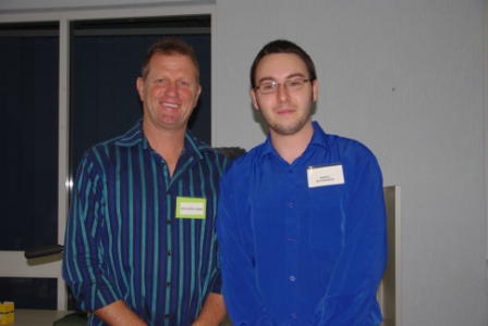Dr David Craig and Reece McPherson