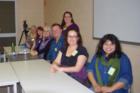 Presenters - Cheryse Durrant, Aimee Lindorff, Rowena Cory Daniels, Nikki Logan, Dr David Craig, Jo Butler, Sulari Gentill