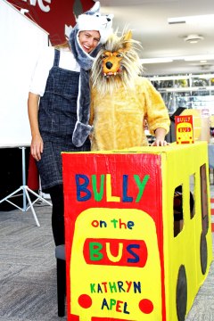 Kat with Ally Howard as the Wolf